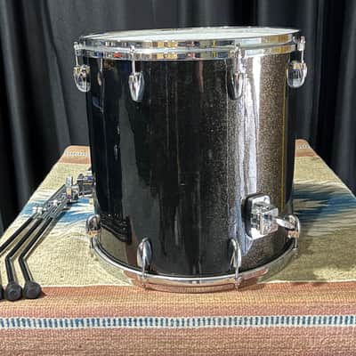 Gretsch USA Custom Black Sparkle 16x16 Floor Tom image 5