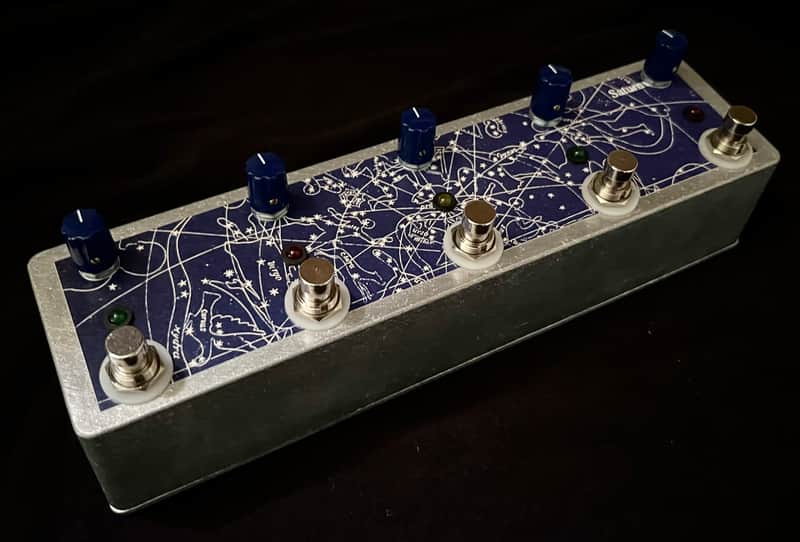 Saturnworks 5 - Looper Multi True Bypass Loop Pedal with Volume Controls - Handcrafted in California image 1