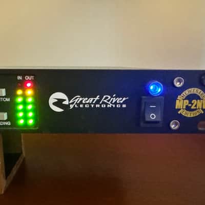 Great River MP-2NV Dual Channel Mic Preamp – Excellent Condition – Classic Neve-Style Tone image 1