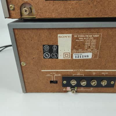 Sony - TA-212 - Integrated Stereo Amplifier - ST-212L - FM Stereo/FM-AM Tuner image 20
