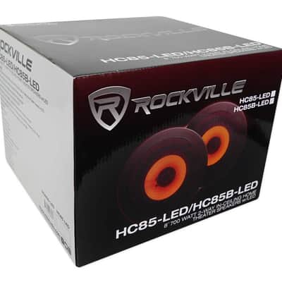 (8) Rockville HC85B-LED 8" 700 Watt In-Ceiling Home Theater Speakers w/Blue LED image 11