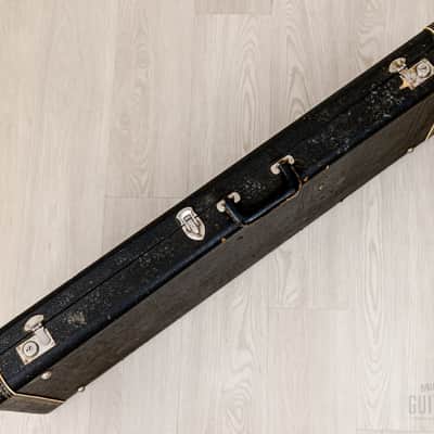 1980 Fender Stratocaster Hardtail Vintage Guitar Mocha, Schecter Dream Machine Mods w/ F500T Pickups, Case image 25