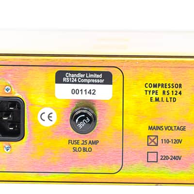 Chandler Limited RS124 Tube Compressor – 1-Channel Variable-Mu image 9