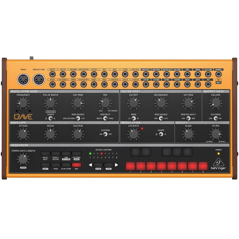 Behringer Crave Analog Semi-Modular Synthesizer image 1