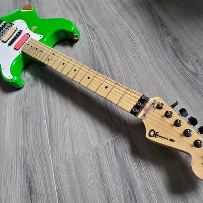 Charvel Masterbuilt Steve Vai Green Meanie | Reverb