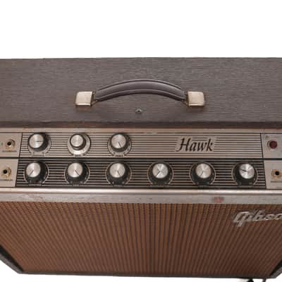 1964 - Gibson Gibson Hawk GA25 RVT — 2×10 Tube Combo - Brown Tolex image 4