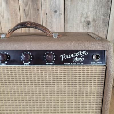 Fender Princeton 6G2 1962 Serviced Excellent - Brown image 6