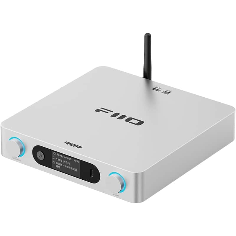FiiO BR15 R2R Digital-to-Analog Converter with Bluetooth Audio Receiver (Silver) image 1