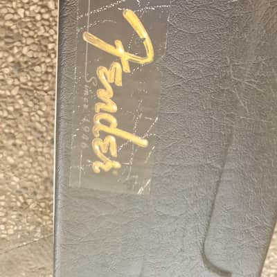 Fender hard case deluxe blue label 90's image 2