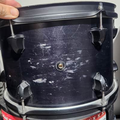 SJC Custom Maple 12" tom - Matte Black image 2