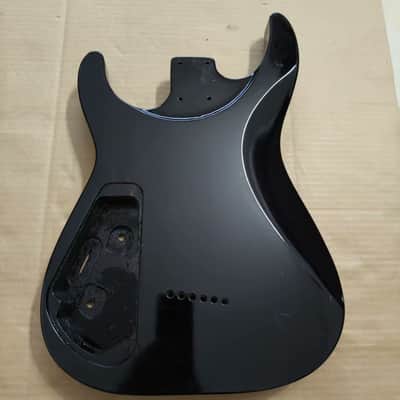 Brown HH Basswood Guitar Body with Quilted Maple Top image 3