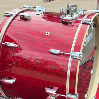 Pearl Music City Custom Maple/Gum Shell Pack 2025 - Red Glitter image 6