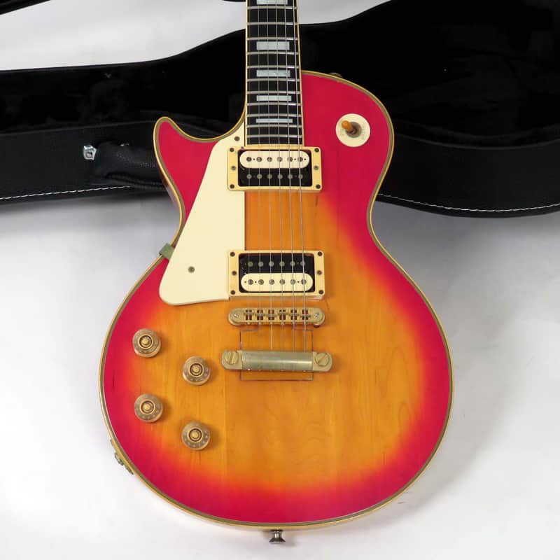 1977 Gibson Les Paul Custom Left Handed Vintage Players Condition - Cherry Sunburst Finish & Ebony Fingerboard - Lefty! image 1