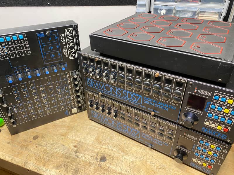Simmons SDS7 and SDS9 Drum Synthesizers image 1