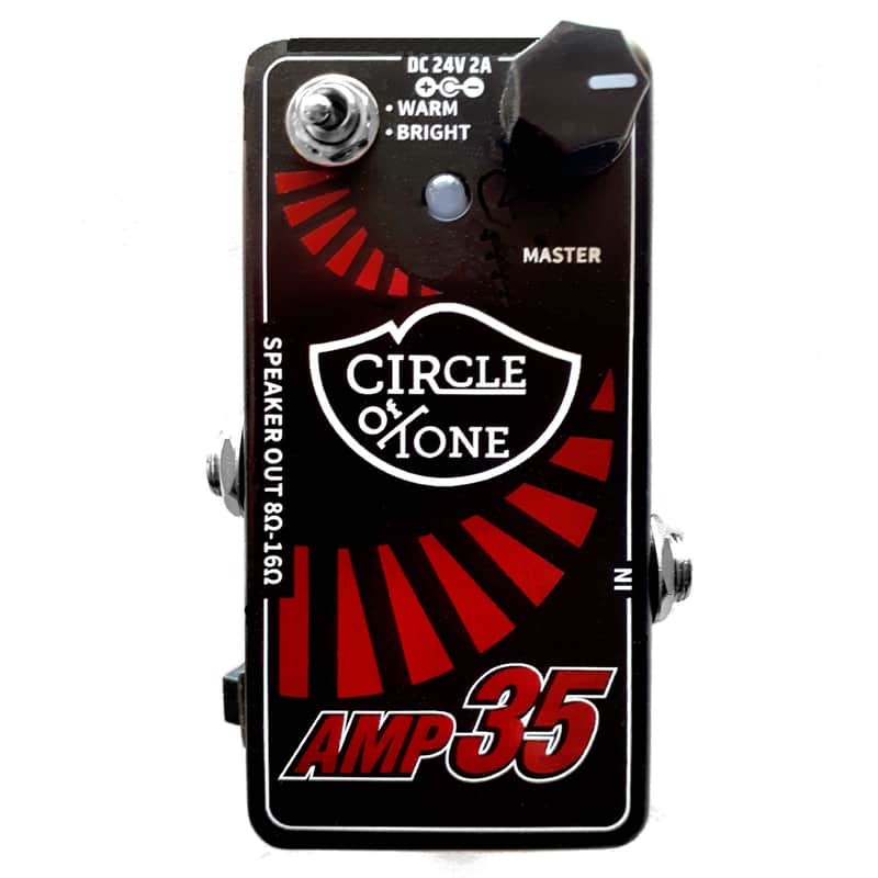 Circle of Tone AMP 35 Guitar Effect Pedal Digital Modern Micro Power Amplifier image 1