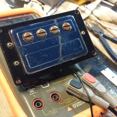 Guild Humbucking Bass pickup  1960's chrome 32.5K! image 4