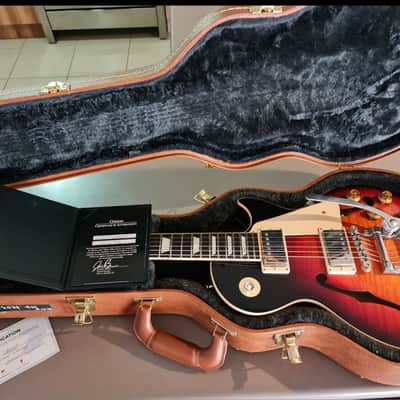 Gibson Les Paul ES Hollow with Bigsby Sunburst image 8