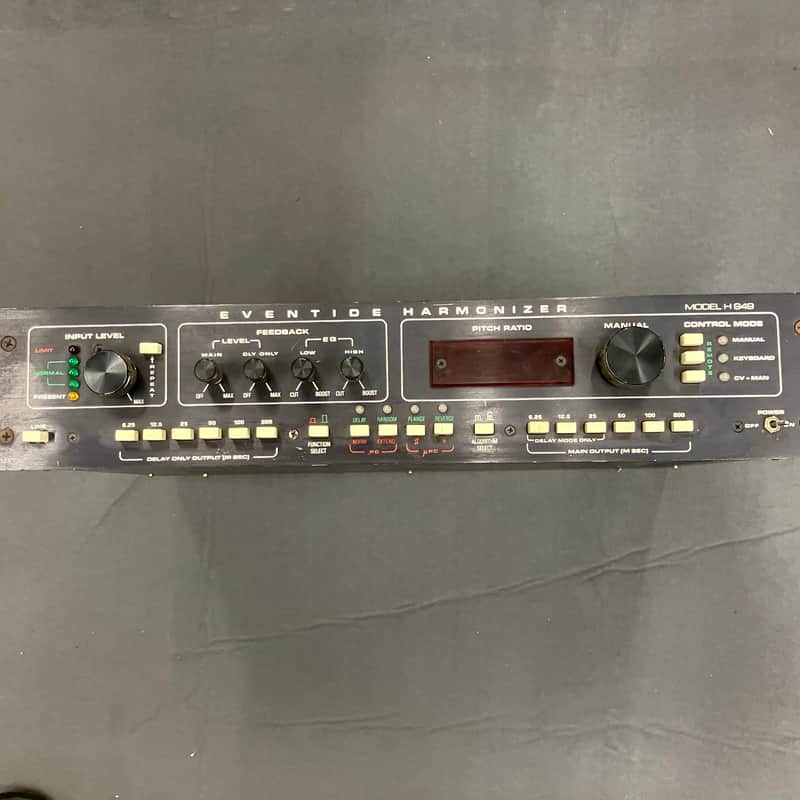 1977 – 1984 Eventide Harmonizer Model H949 Black