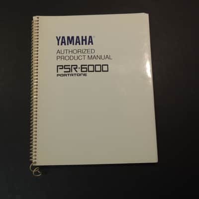 Yamaha PSR-6000 Owner's Manual [Three Wave Music]
