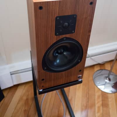 Kef Reference 103.2 Speakers with stands - Cherry image 1