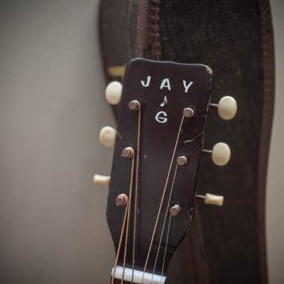 Jackson-Guldan Jay G Acoustic Parlor Guitar 1960's image 8