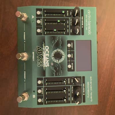 Electro-Harmonix Oceans Abyss Advanced Reverb Laboratory 2025 - Present - Teal image 2