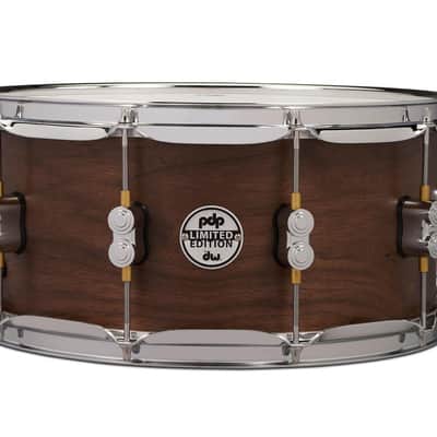 PDP Concept Series Limited Edition Maple/Walnut Snare Drum - 6.5" x 14" image 1