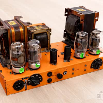 1970 Orange Matamp SL-100 Slave Amplifier w/ GEC KT88 Quad, Ormat image 15