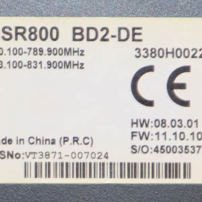 AKG DMS800 DSR800 Dual Channel Digital Radio Receiver 710-790 + 823-832 MHz image 5