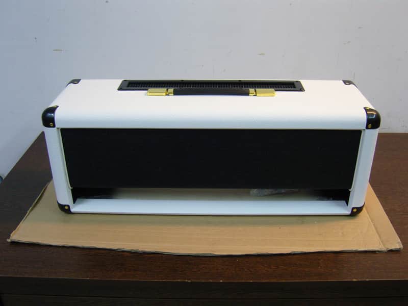 Marshall JCM800 2203 2204 JCM900 JCM2000 style Headshell / Gehäuse / Cabinet Amp Shell White image 1