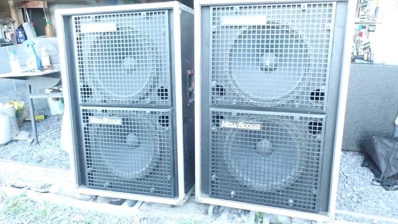 Mesa Boogie 2x18 Road Ready Bass Cabinet 1997 Black image 1