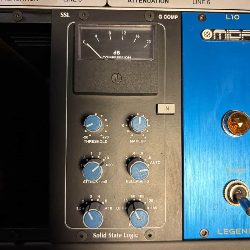 Solid State Logic G-Comp MkII 500-Series Compressor Module 2016 - Present - Black image 1