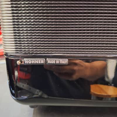 Hohner Anacleto Rey Aguila RA III S GCF SOL 5 Switch Compact Accordion Black image 4