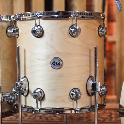 DW Collector's Standard Maple Natural Satin Oil Drum Set - 22,10,12,14,16 - SO#1444896 image 6