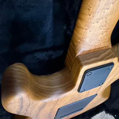 2016 Schecter USA Custom Shop Dream Machine-7 Vintage Natural Satin image 14