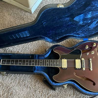 Yamaha SA-1200S late 70s - Burgundy (SA1200, ES-335) ships from USA image 1