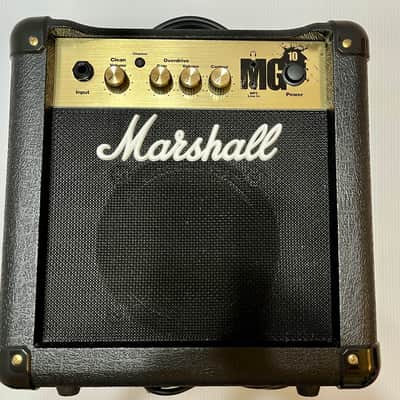 Marshall MG Gold MG10G 2-Channel 10-Watt 1x6.5" Solid State Guitar Combo 2018 - Present - Black - ** w/Extras ** image 8