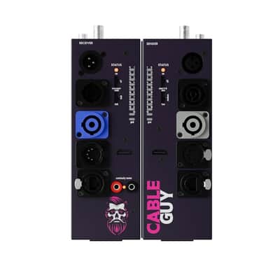 Blizzard CABLE-GUY Advanced cable tester capable of testing multiple types including 3/5-pin DMX, XLR, powerCON, True1, RJ45, RCA, BNC, 1/4' TRS, 3.5mm, HDMI, and single Banana. image 2