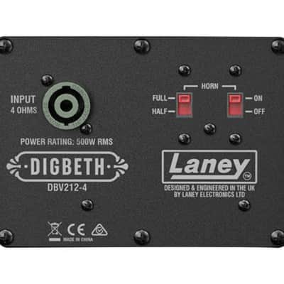 Laney Digbeth DBV212-4 Bass Cabinet 2x12" 500 Watts 4 Ohm image 5