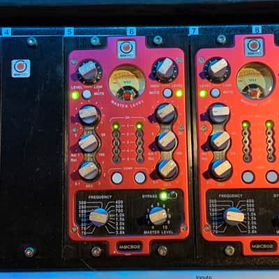 SM Pro Audio Juicerack 8 500 Series power rack. With Multiband compressors and preamp module. image 3