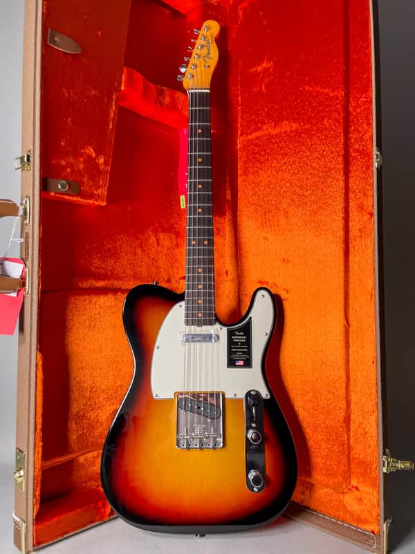 2023 Fender American Vintage II '63 Telecaster Sunburst w/OHSC image 1