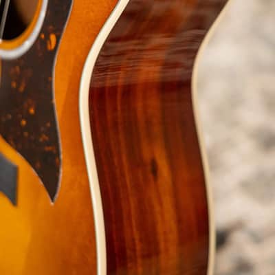Taylor 214ce-K DLX Special Edition Grand Auditorium Acoustic/Electric Guitar - Honeyburst with Hardshell Case image 13