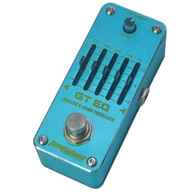 5 Band EQ Mini Guitar Pedal, Analog EQ Pedal, 5 Band GT Electric Guitar Equalizer (100Hz 250Hz 630Hz 1.6kHz 4kHz) Provides ±18dB for Each Band EQ Seeker for Guitar True Bypass image 2