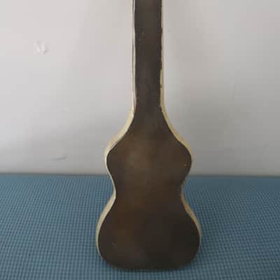 Vintage 1930s Volu-Tone Lap Steel Mother of Pearl Lap Steel Guitar White Sparkle MOP Pearl Valco Will Need New Tuner Buttons & Minor EZ Project TLC Magnatone Supertone Aloha image 7