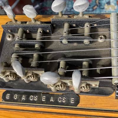 Gibson Brad Whitford’s Aerosmith, Grand Console Double Neck Steel, Authenticated! (#159) 1958 Korina image 11