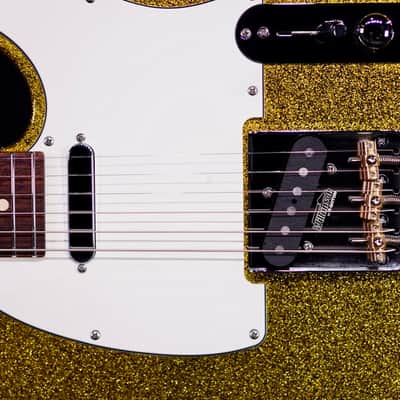 Suhr  Classic T Custom Gold Sparkle image 8