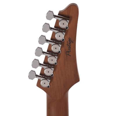 Ibanez AZ2402L Prestige Tri Fade Burst Flat image 7