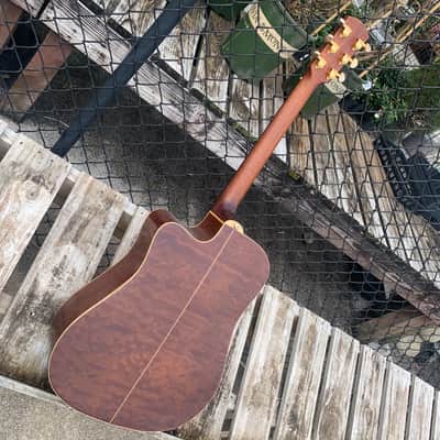 ALVAREZ ARTIST SERIES AD62SC ACOUSTIC ELECTRIC GUITAR with EQ and Tuner Solid Top image 10