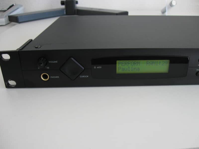 Korg Wavestation SR | Reverb