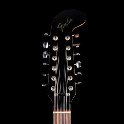 Vintage 1966 Fender Electric XII Black With OHSC image 12